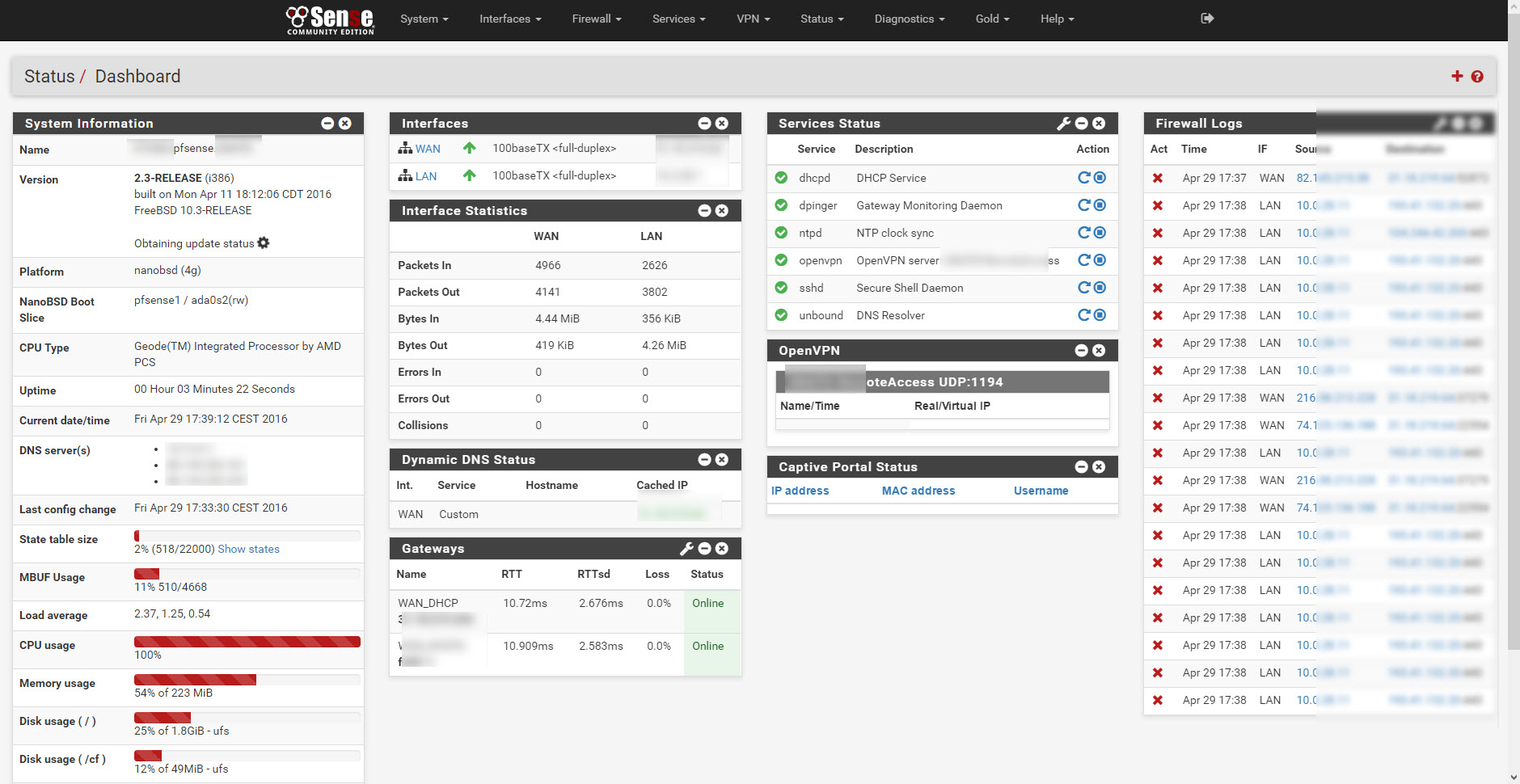 pfsense iso