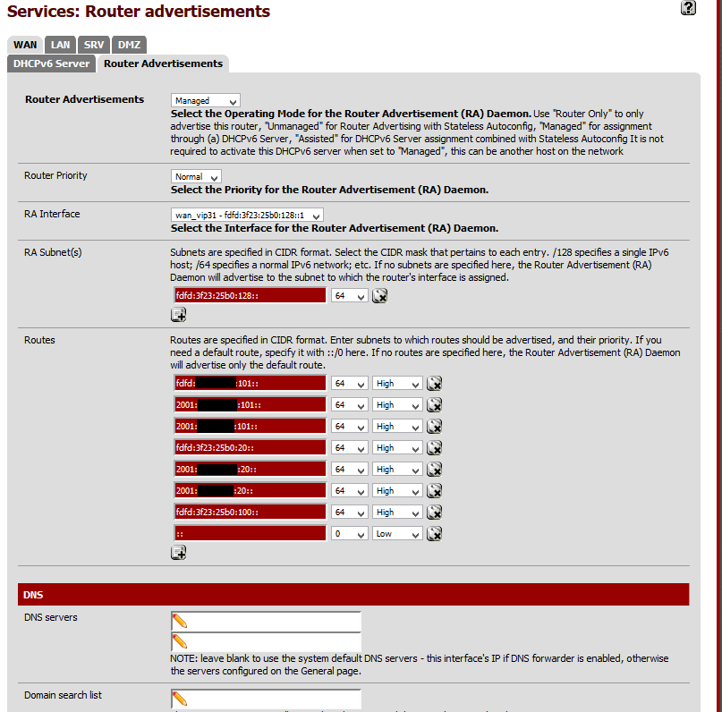 lezer fossiel elleboog Feature #3718: radvd - enhancement proposal: ability to advertise routes  and some fixes - patches attached - pfSense - pfSense bugtracker